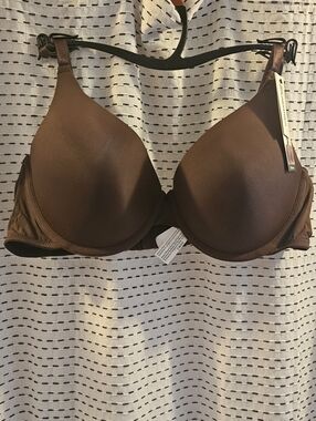 No Boundaries Smooth Molded Bra in Chocolate